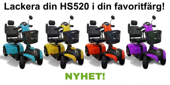 Lackera din HS 520 i din favoritfärg!